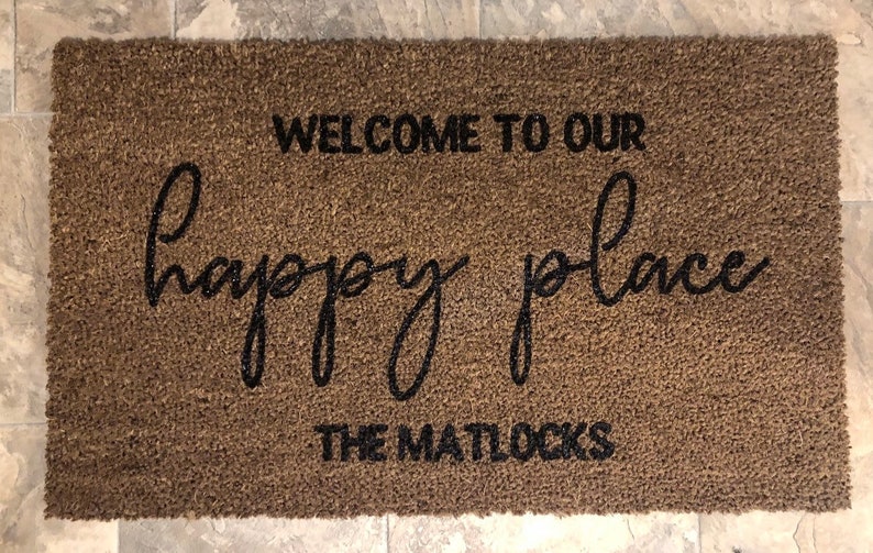 Custom Doormats Design Your Own Personalized Entryway Etsy