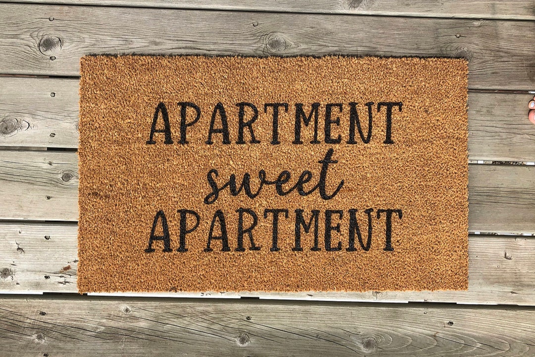 Apartment Doormat Apartment Home Decor Patio Home Decor Etsy