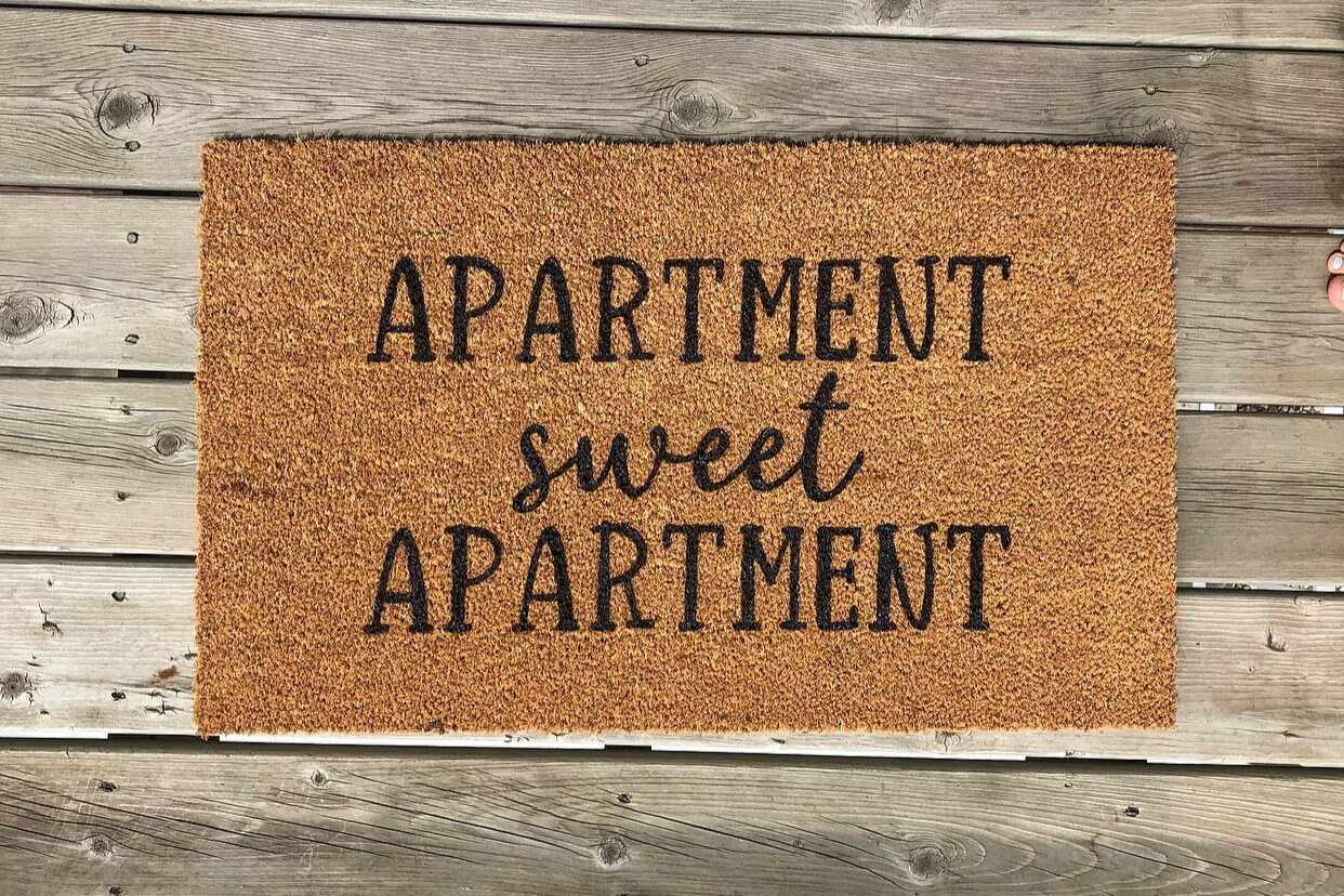 Apartment Doormat Apartment Home Decor Patio Home Decor Etsy