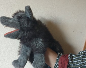 folkmanis big bad wolf puppet