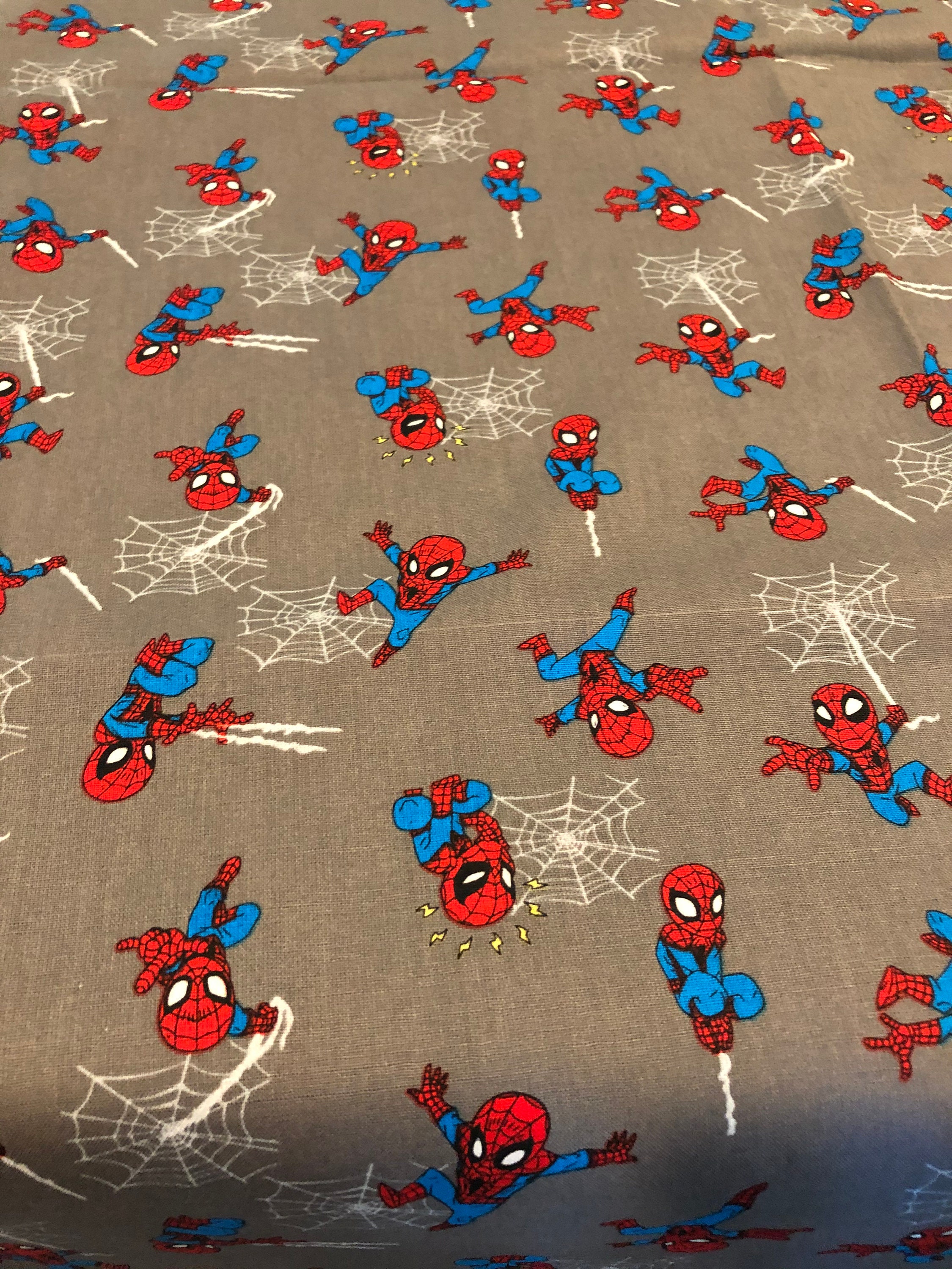 Cortina de cómic de Spiderman, decoración de habitación de superhéroes de Marvel - España