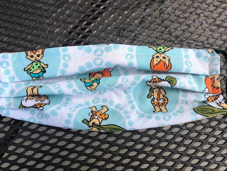 Cartoon Character reusable face mask Etsy