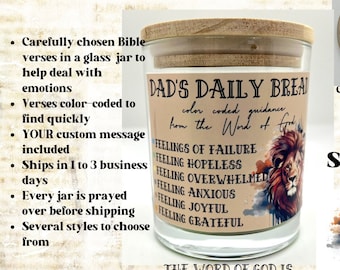 Bible Verse Jar, Encouragement Gift, Christian Gift