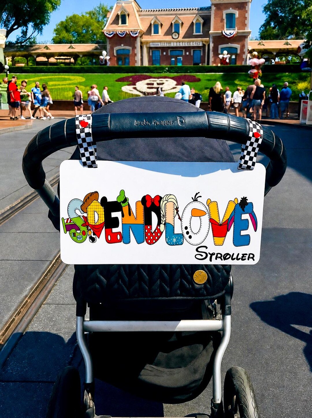 Unique Custom Stroller Tags & Signs – Personalized With Characters or ...