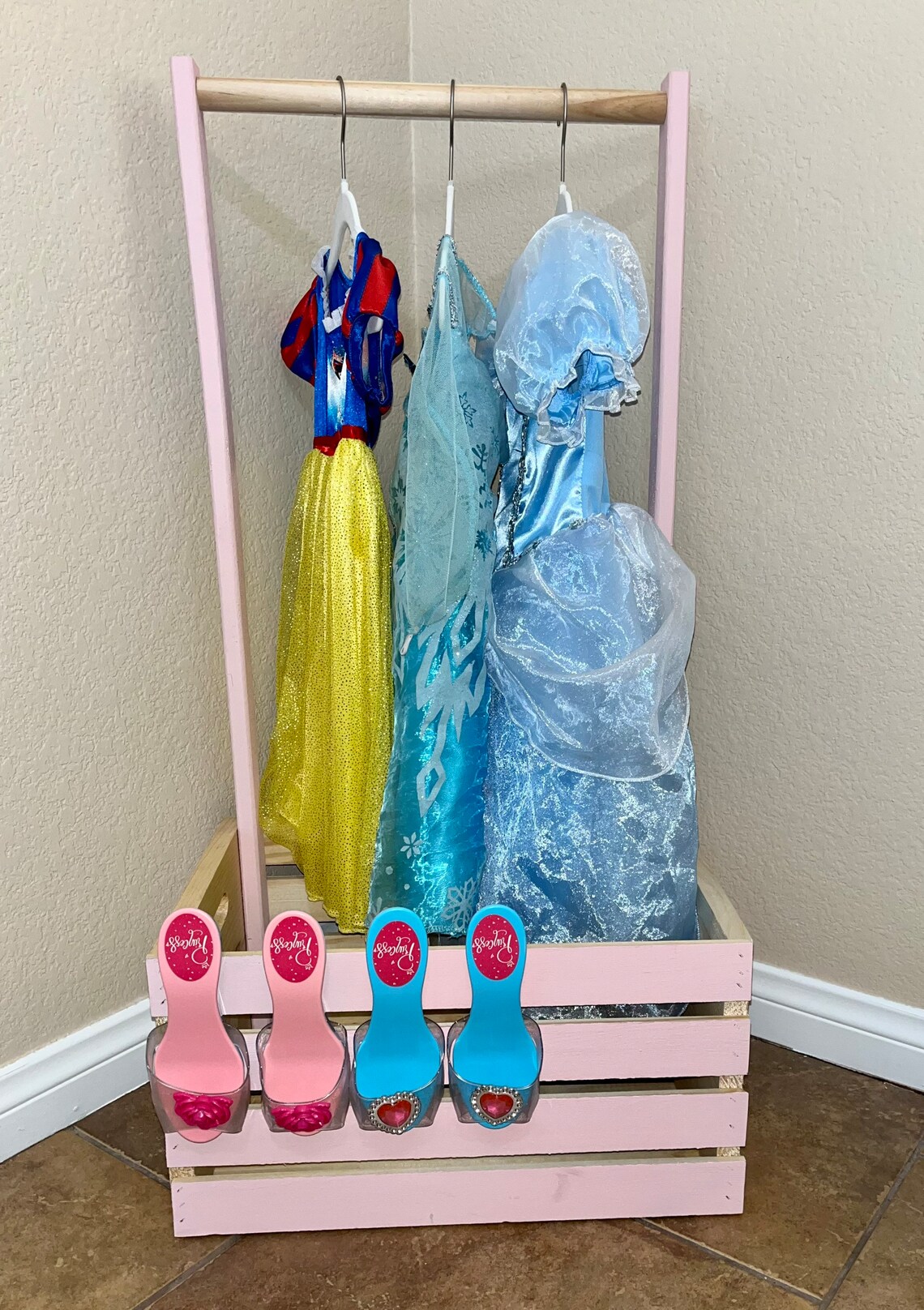 Baby Shower Gift Crate Closet Dress up Storage Etsy