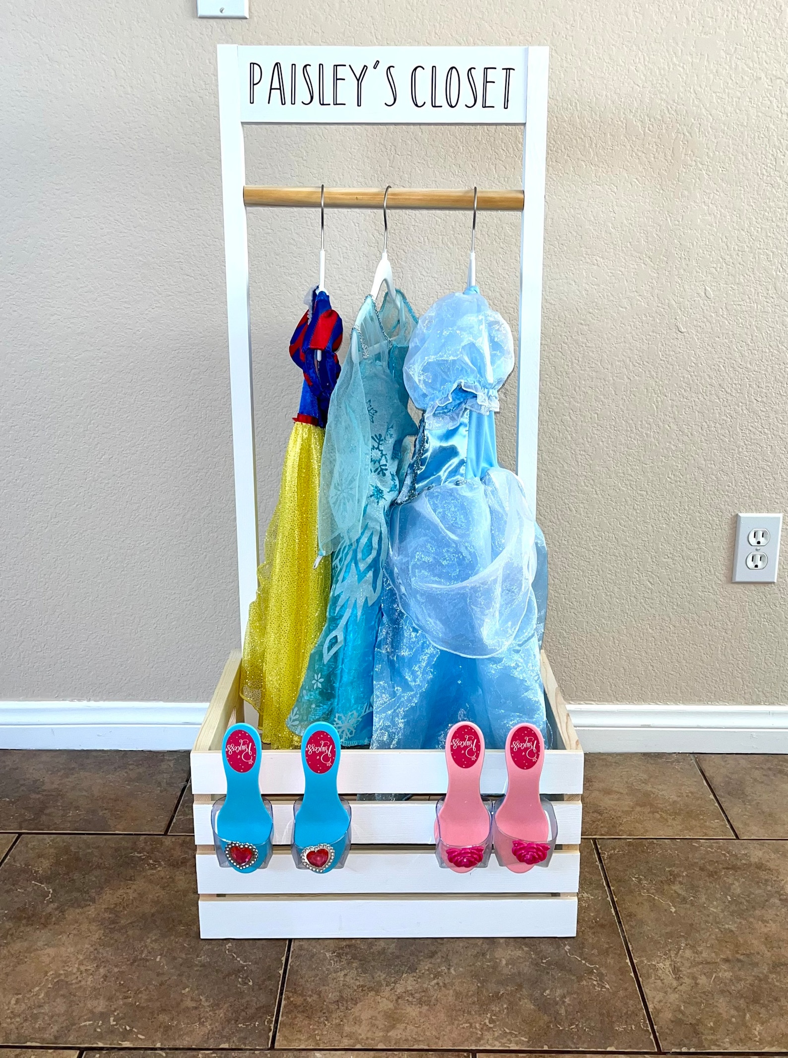 Baby Shower Gift Crate Closet Dress up Storage Etsy