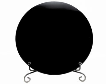 6" Obsidian Mirror, Scrying Mirror