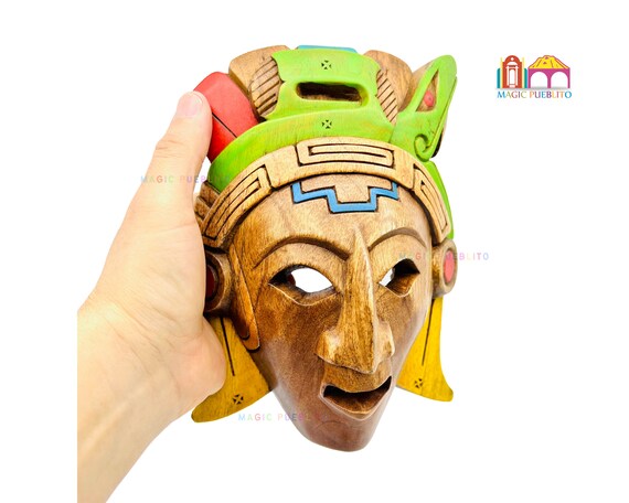 8 Mayan Wood Mask: Maya - Etsy