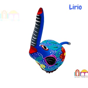 Mini Elephant Alebrije, Wood Carved Alebrije, Hand Painted Alebrije