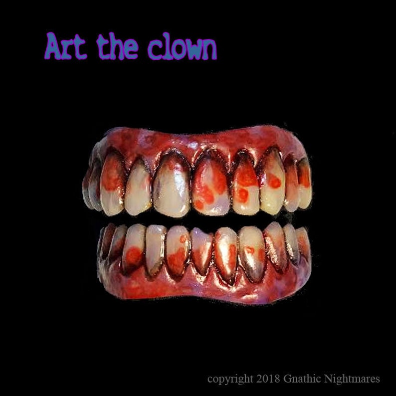Art The Clown Character Teeth