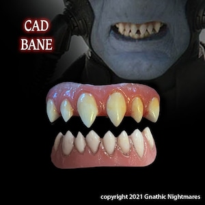 Cad Bane teeth from The Mandalorian