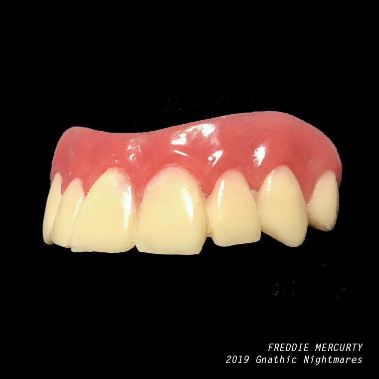 Freddie Mercury Charakter Kostüm Zähne Etsy
