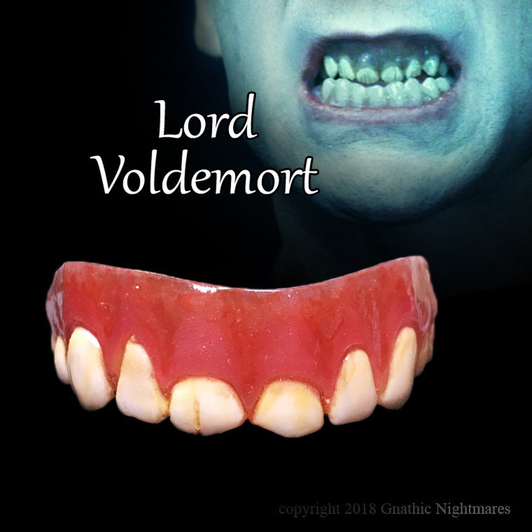 Lord Voldemort Character Teeth From Harry Potter - Etsy Singapore