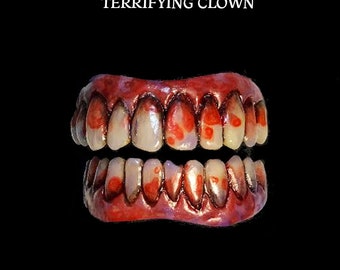 Terrifying Clown Character Teeth
