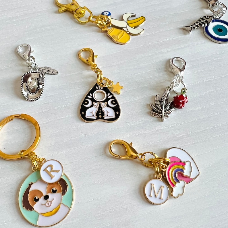 Design Your Own Collar Charm / Custom Cat or Dog Collar Charm / Pet Lover Gift / Customizable Pet Collar Charms image 3