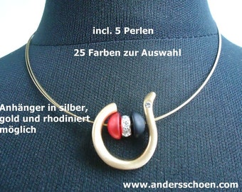 81 Wechselcollier mit Steckverschluss Harfe mi...