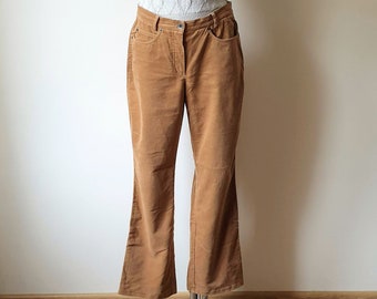 camel colored corduroy pants