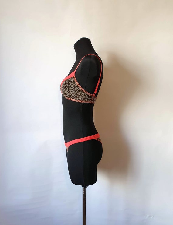 Untamed Plus Size Animal Print Bra and Panty
