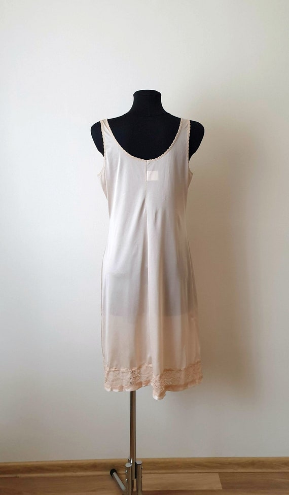 Vintage Lingerie Underwear Dress Cream Colour, Sl… - image 4