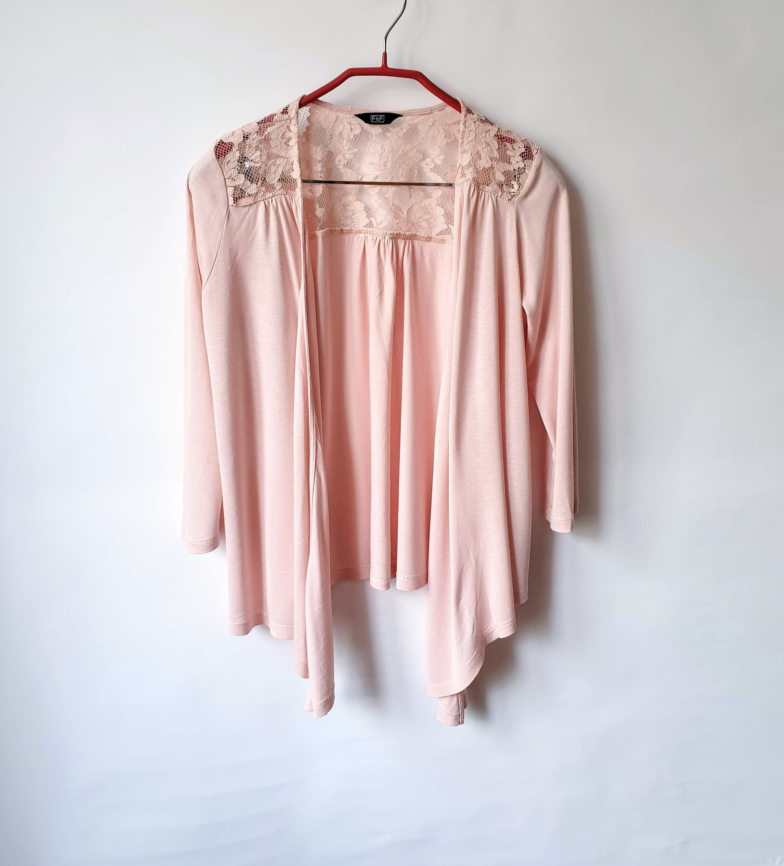 Lace Shirt Pale Pink