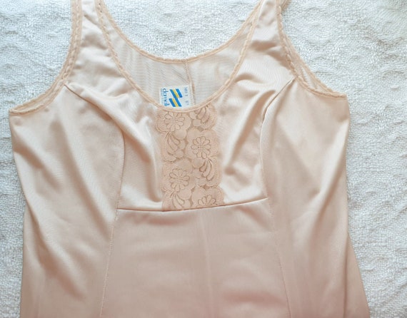 Vintage Lingerie Underwear Dress Cream Colour, Sl… - image 7