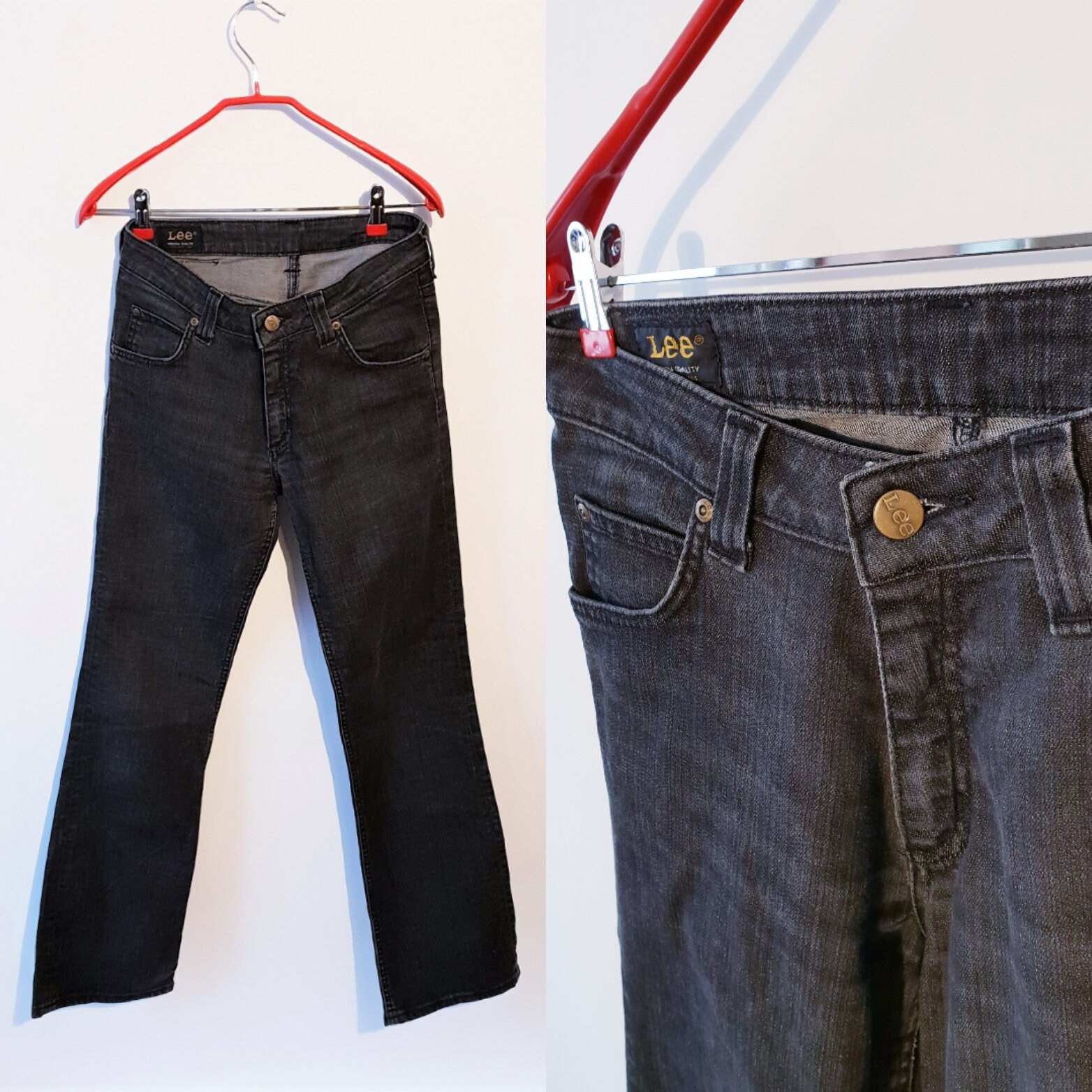 LEE Vintage Gray Jeans Womens Fit 