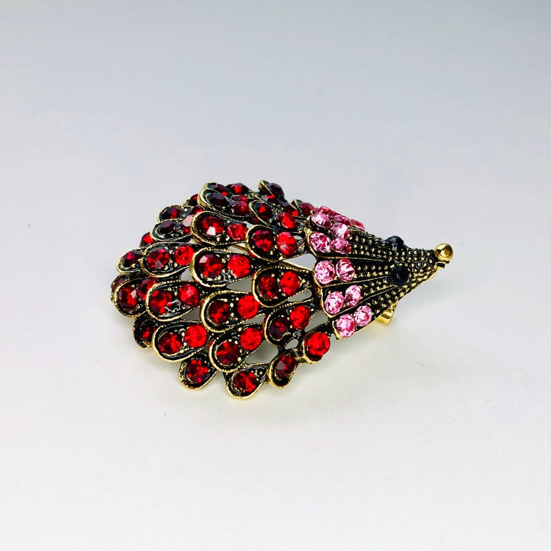 Cute Hedgehog Brooch Pin - Vintage Alloy Animal Jewelry Gift For Everyone