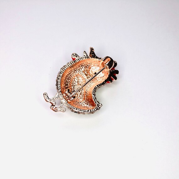 Rose Gold Sparkly Rhinestone Adorable Chicken Chi… - image 4