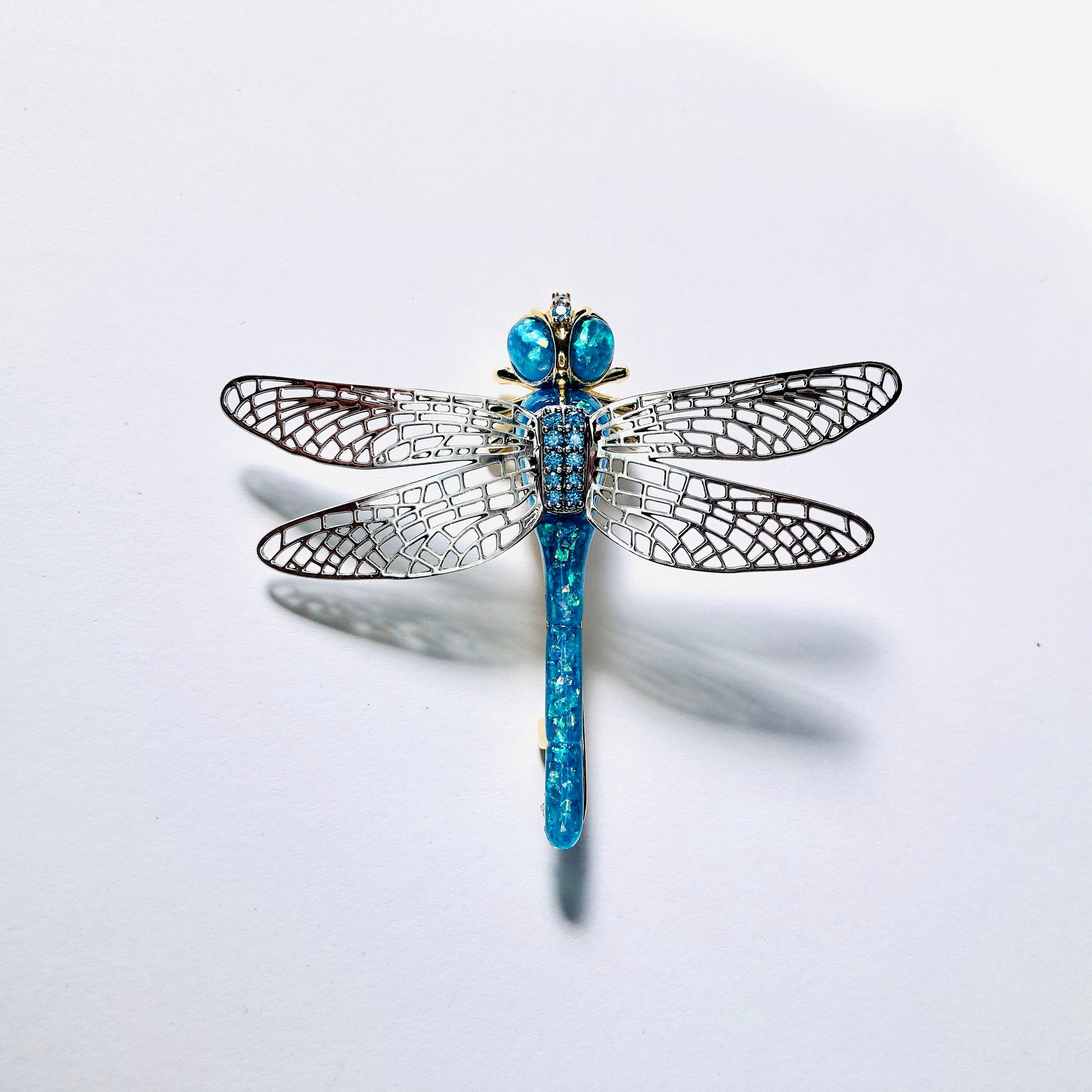 Dragonfly Magnetic Brooch by Sassy South