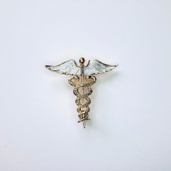 Staff Of Hermes Caduceus Medical Symbol
