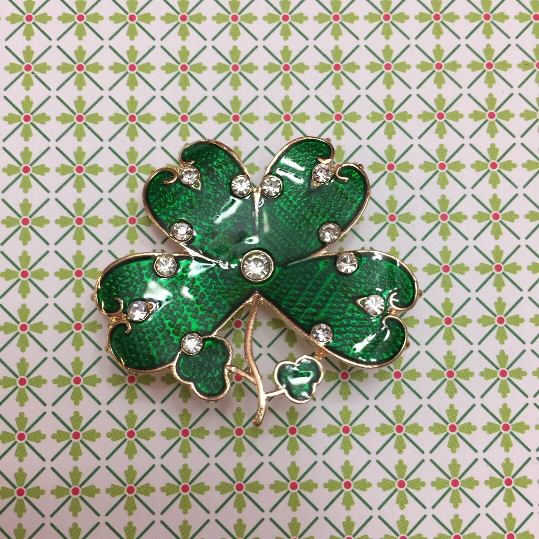 Lucky Four Leaf Clover Shamrock Ireland Irish St. - Etsy