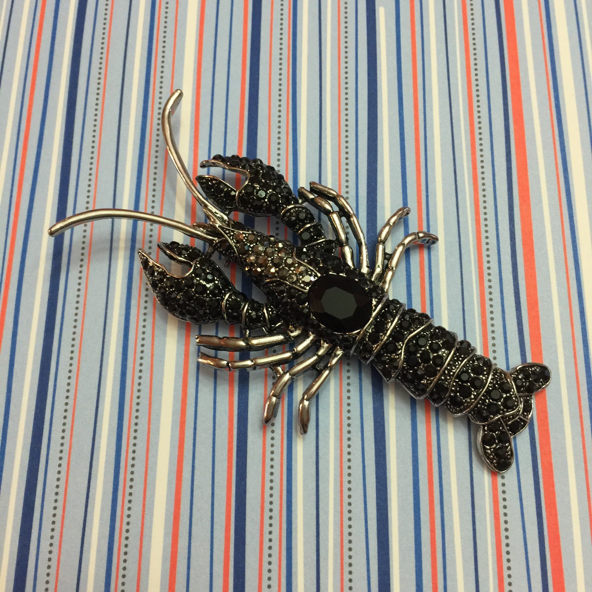 Lobster brooch sale