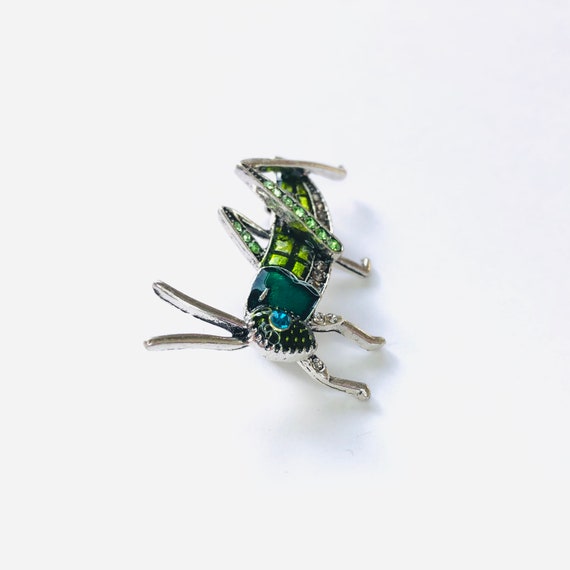 Grasshopper brooch shop
