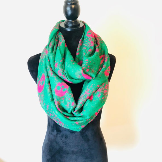 Infinity Scarf for Women Lightweight Fashion Scarves for Spring Fall Winter 