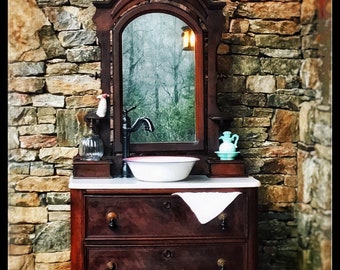 Dresser Sink Vanity Etsy