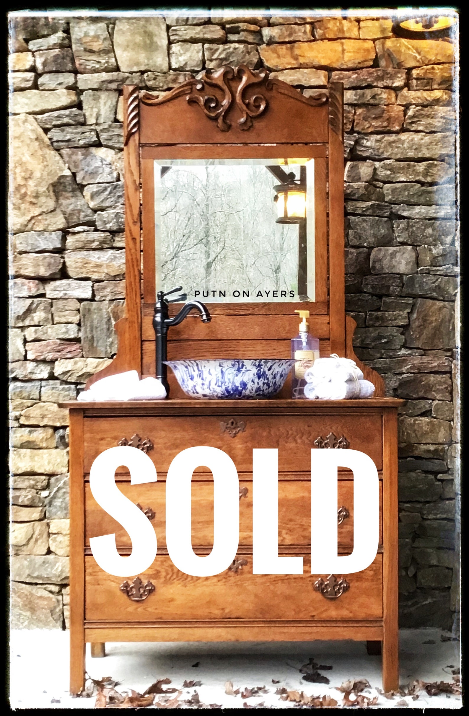 Bathroom Sink Vanity - Etsy India