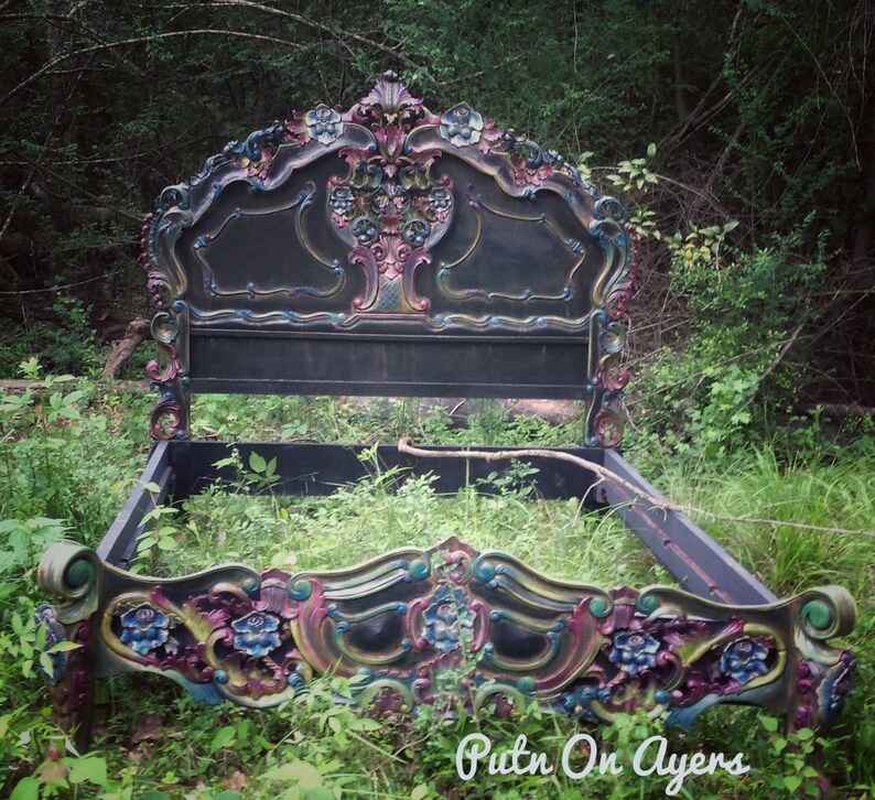 Antique Queen Bed SOLD Etsy