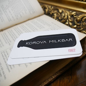 A Clockwork Orange Korova Milkbar Loyalty Card Bookmark