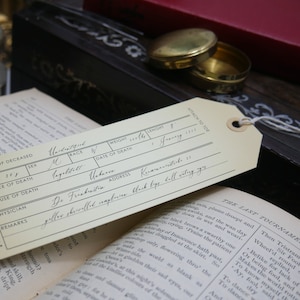 Mary Shelley's Frankenstein Bookmark - Monster's Toe Tag