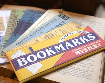 Trading Card Bookmark Collection - Mystery Pack of Five