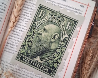 Brothers Grimm Bookmark - Jack and the Beanstalk Children's Bookmark