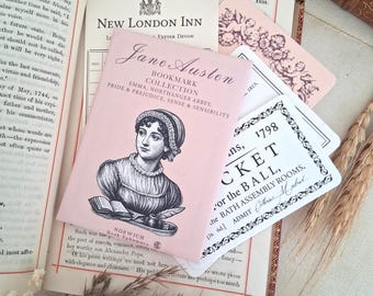 Jane Austen Bookmark Collection - Pack of Four
