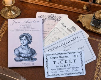 Collezione di segnalibri Jane Austen - Confezione da quattro