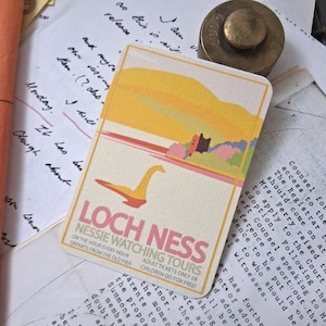 Conspiracy Theorist Bookmark - Loch Ness, Nessie Watching Tour