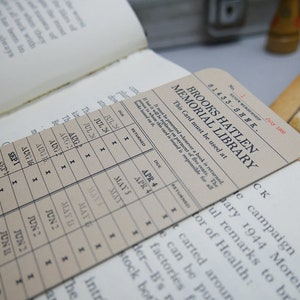 Shawshank Redemption de Stephen King - Marcador de Livros da Biblioteca Memorial Brooks Hatlen