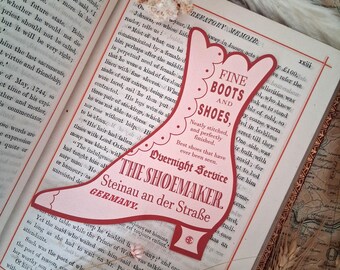 Brothers Grimm Bookmark - The Elves and the Shoemaker Children's Bookmark