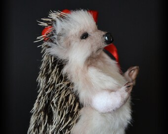 realistic hedgehog stuffed animal