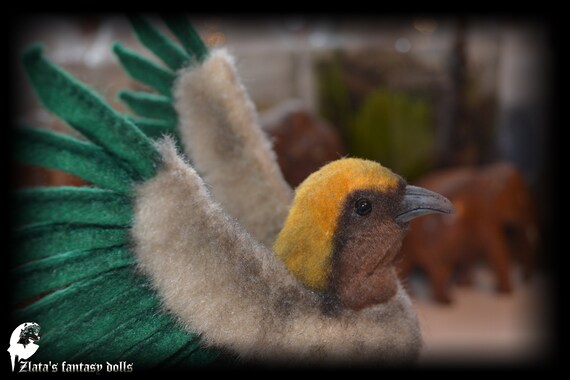 realistic stuffed birds