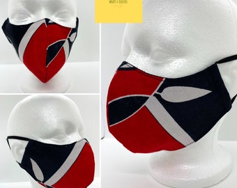 NEW! Face mask, African print face mask, Ankara Face mask, Cotton face mask