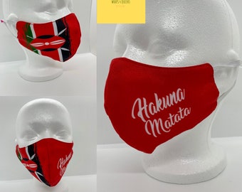 NEW! Face mask, African print face mask, Ankara Face mask, Cotton face mask